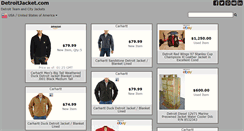 Desktop Screenshot of detroitjacket.com